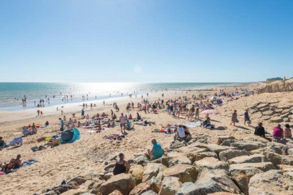 Appart Bord De Mer, 6 Places, Plage A 250 M, Dune, Parking Gratuit, Rez De Chaussee Sureleve Saint-Hilaire-de-Riez Luaran gambar